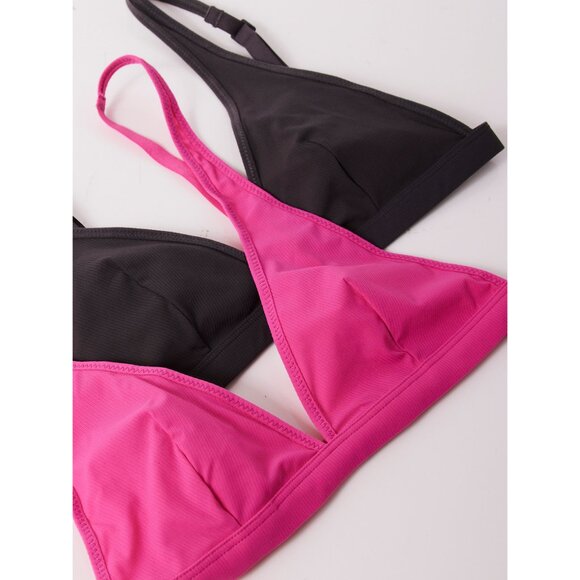 🎉LAST CHANCE🎉 FREE PEOPLE Collagen Yarn Triangle Bra 2-Pack / Assorted - Picture 2 of 3